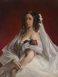 Bildnis der Prinzessin Marie Luise Alexandrine von Preußen, geb. Prinzessin von Sachsen-Weimar und Eisenach (1808-1877)